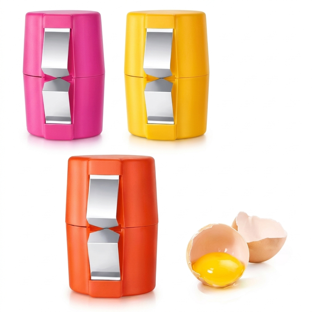 Quick-Cracking Handheld Egg Breaker & Sheller